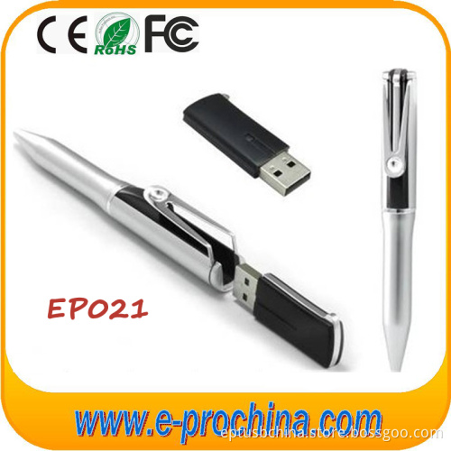 Pen Shape Metal USB Pens, OEM USB Stick Pen Style Ep-021
